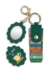 Cozy Reads Lip Balm Holder Key Chain