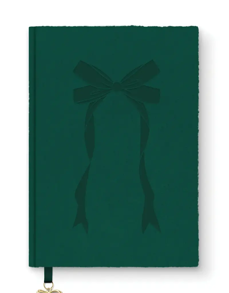 Forest Green Bow Olivia Journal