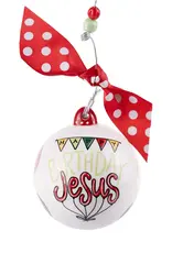 Party Hat Happy Birthday Jesus Ornament