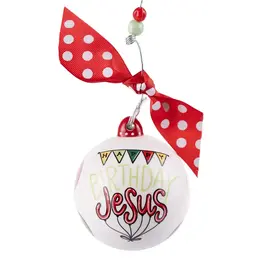 Party Hat Happy Birthday Jesus Ornament