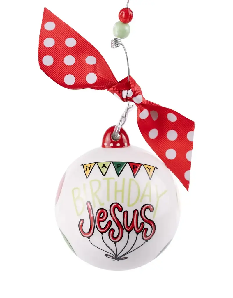 Party Hat Happy Birthday Jesus Ornament
