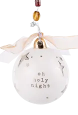 Gold Star Oh Holy Night Ornament