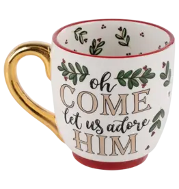 Let Us Adore Him Mug