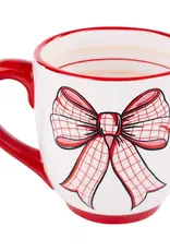 Pink/Red Bow Mug