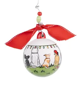 Merry Dog-Mas Holiday Ornament