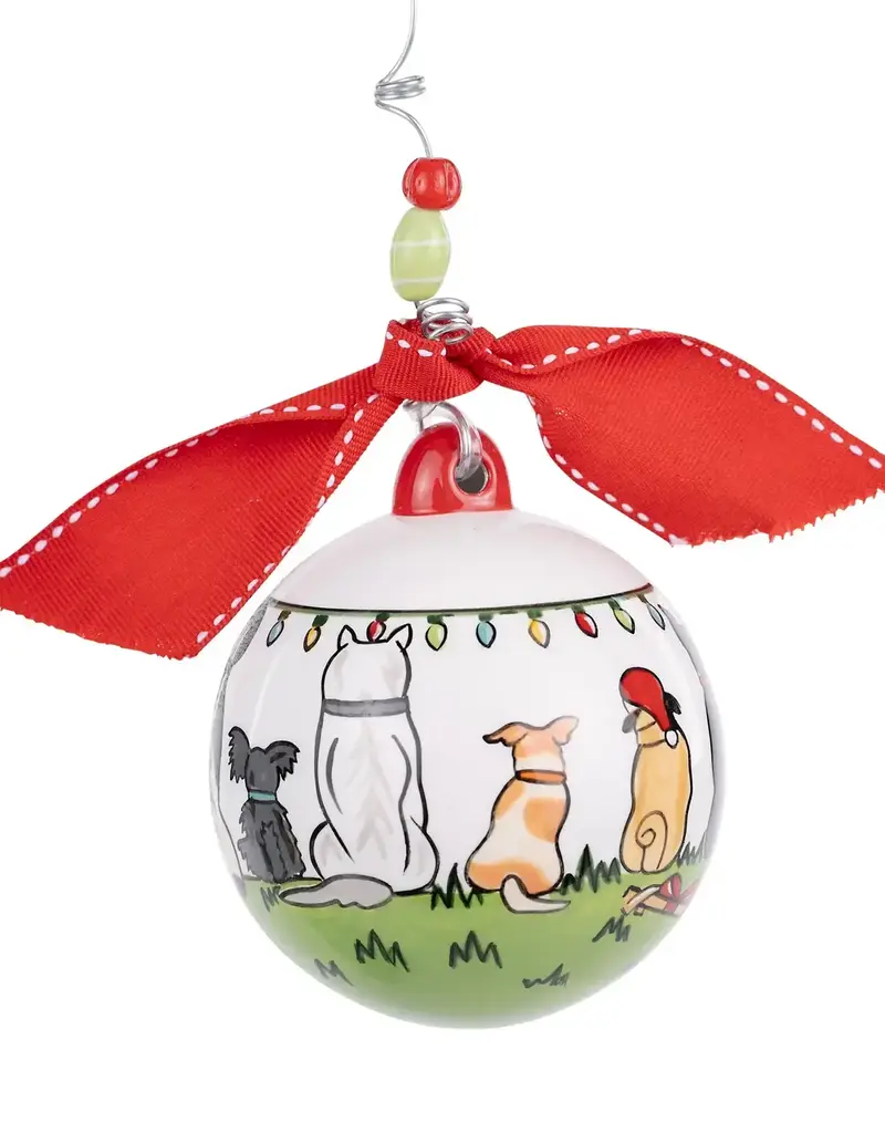 Merry Dog-Mas Holiday Ornament