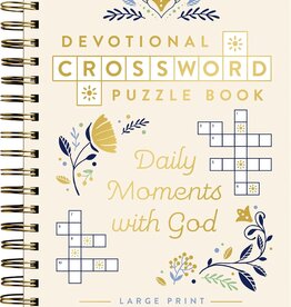 Daily Moments with God: Devotional Crossword Puzzle Book