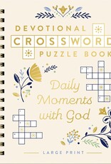 Daily Moments with God: Devotional Crossword Puzzle Book