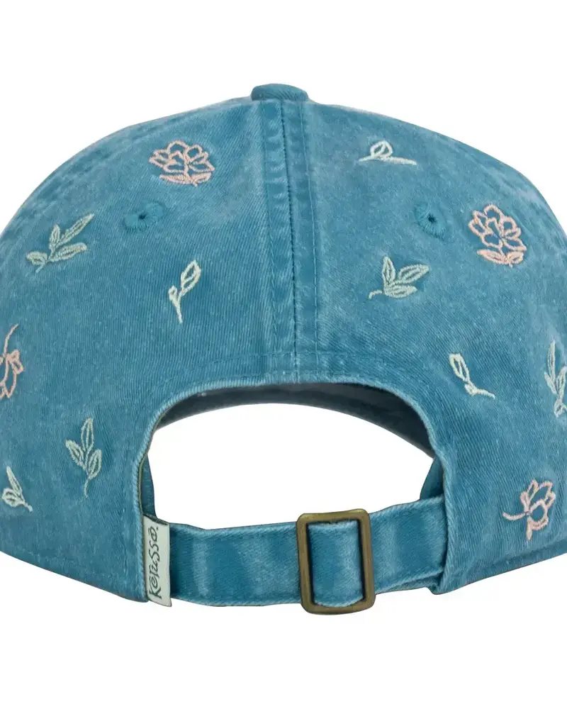 Saved By Grace Flowers Cap