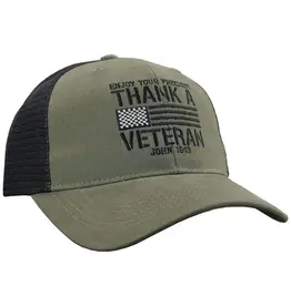 Hold Fast Mens Cap Thank A Veteran Flag