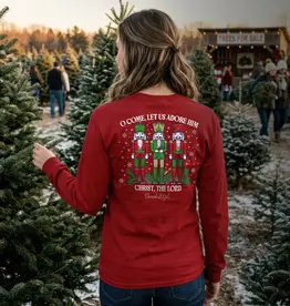 Cherished Girl Womens Long Sleeve T-Shirt Nutcracker
