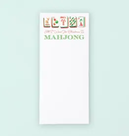 Holiday Mahjong List Pad