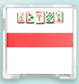 Holiday Mahjong Acrylic w/Notepad