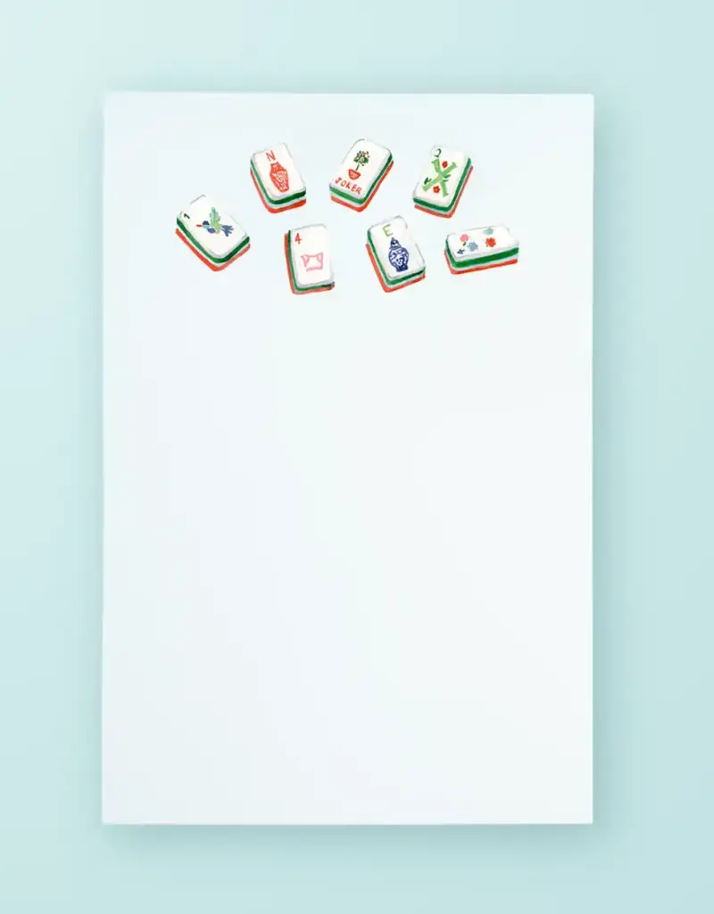 Nantucket Mahjong Tiles Notepad