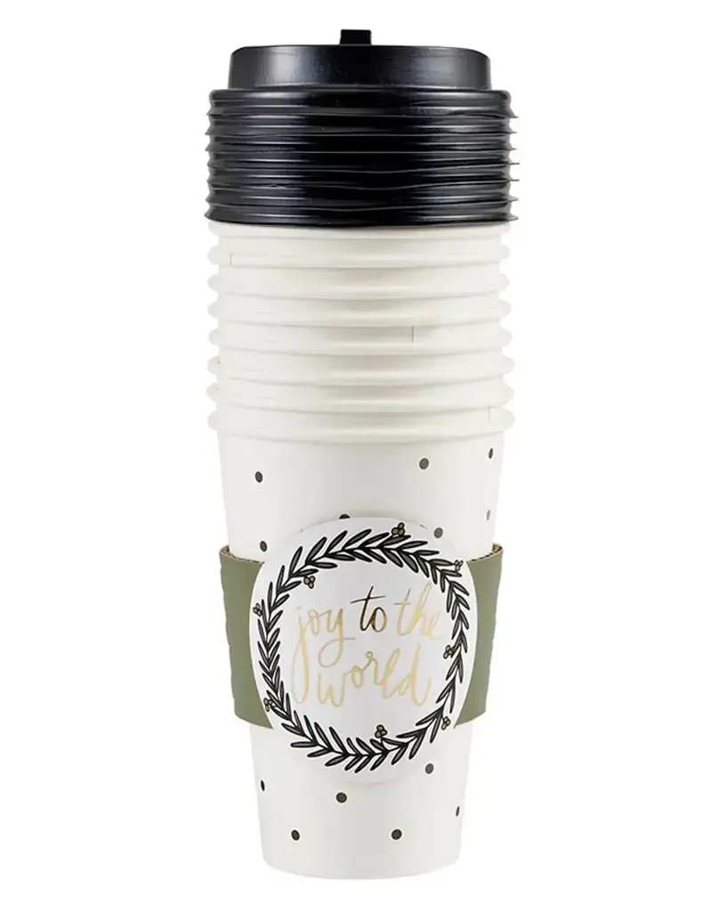 Paper To Go Cup Set - Joy To the World
