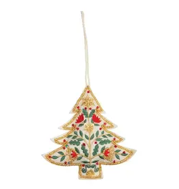 Christmas Tree Beaded Ornament