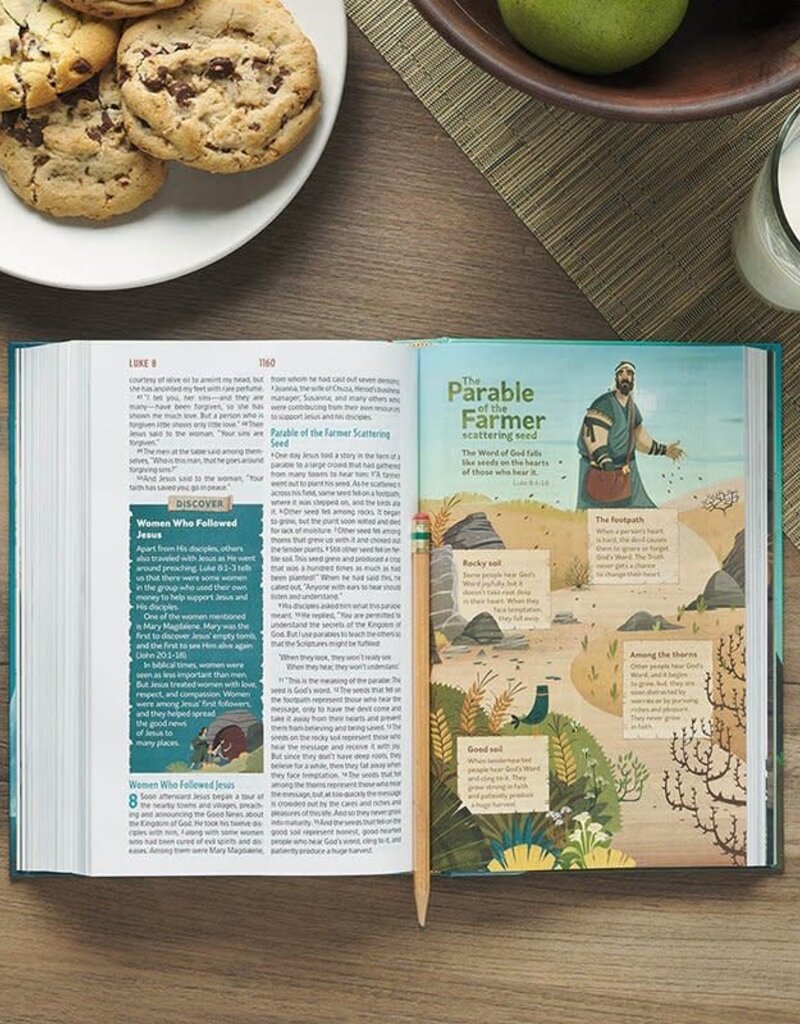 The Discovery Bible, hardcover ( NLT)