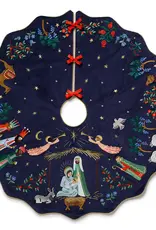 Nativity Embroidered Tree Skirt