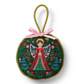 Angel Embroidered Ornament