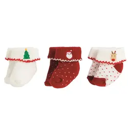 Baby Girl Christmas Sock Set