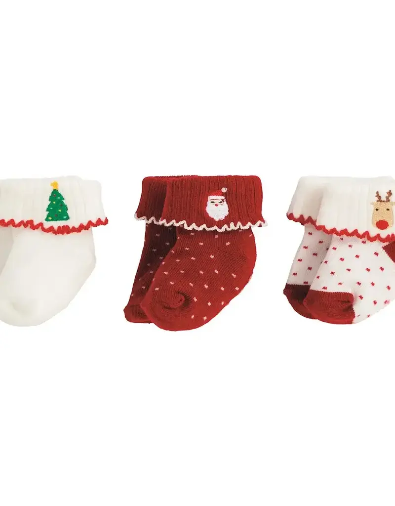 Baby Girl Christmas Sock Set
