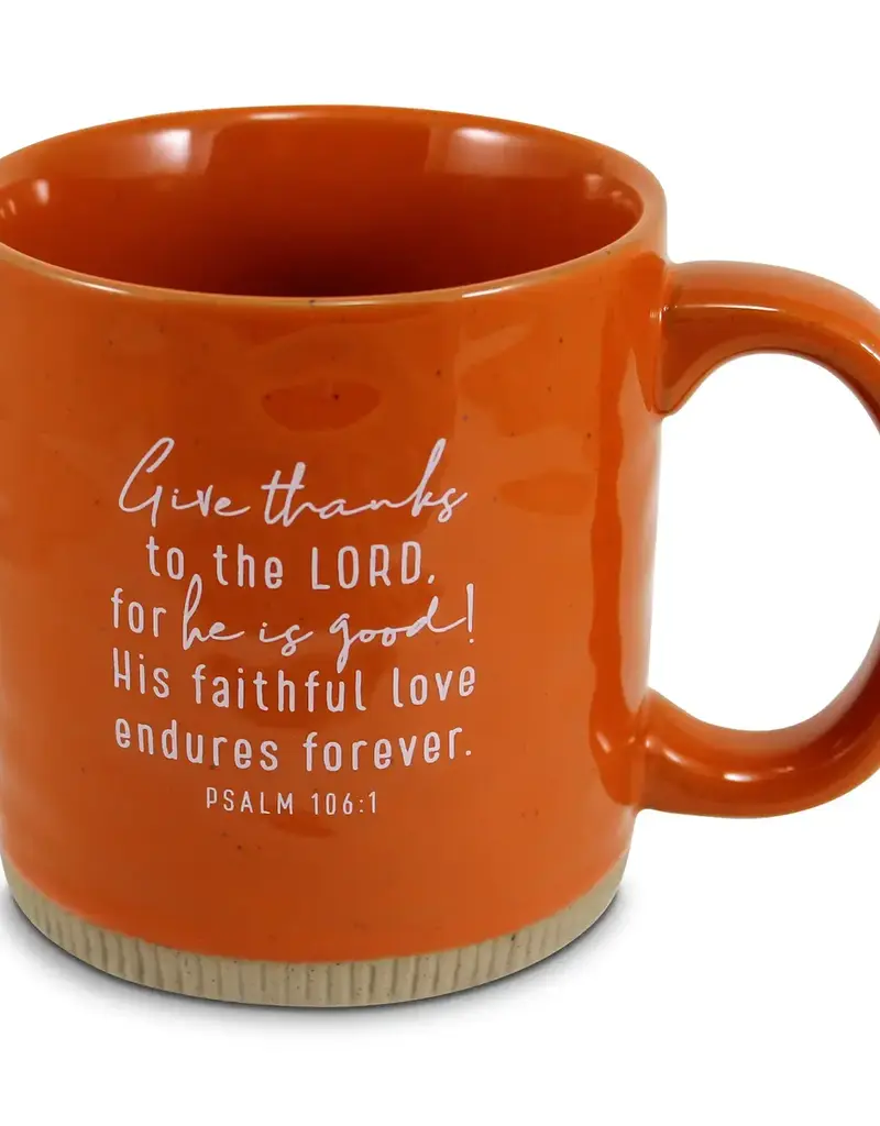 Mug Powerful Words Grateful Rust 16 oz.