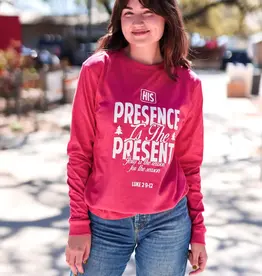 His Presence Is the Present (Red) - Ls Crew