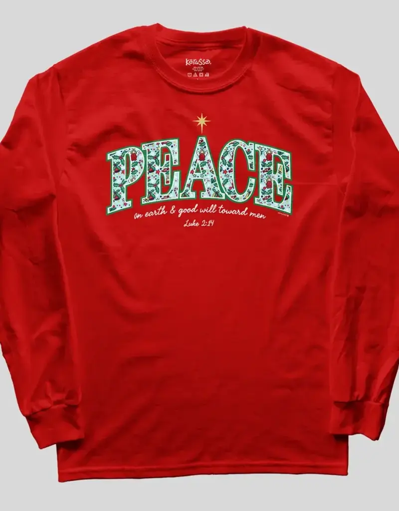 Christmas Long Sleeve T-Shirt Peace