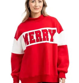 Merry Mockneck Sweatshirt