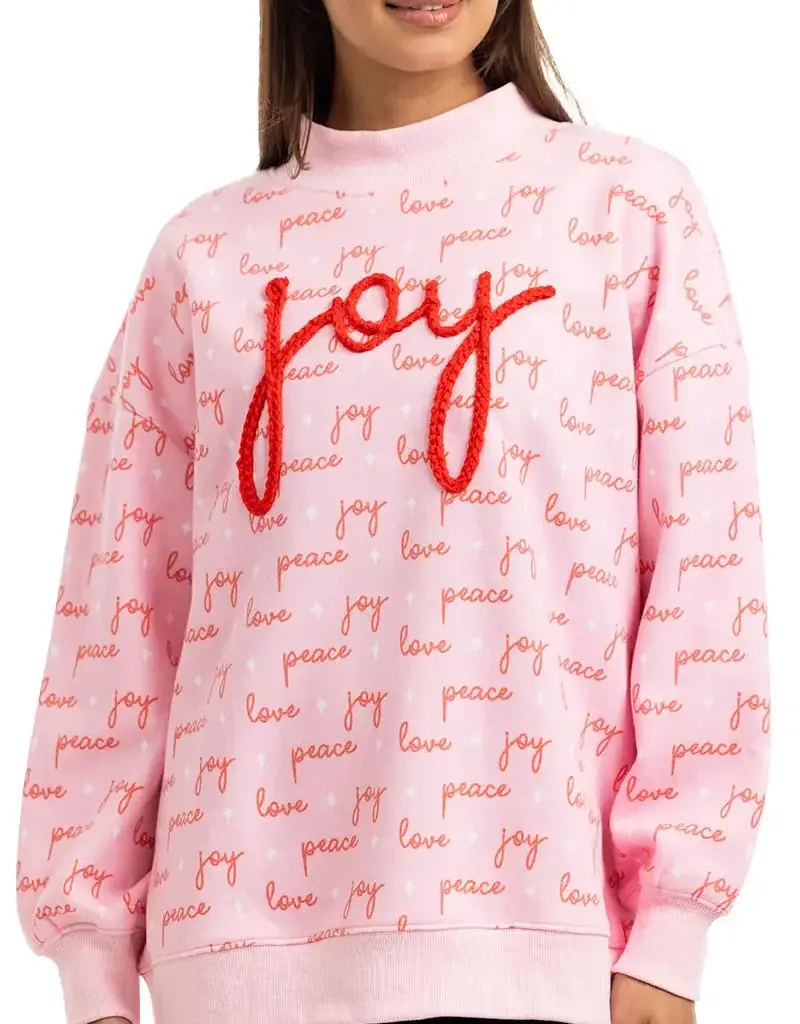 Joy Knit Wholesale Mockneck Sweatshirt