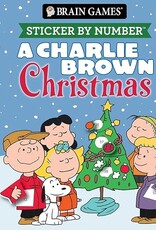 Brain Games - Sticker by Number: A Charlie Brown Christmas