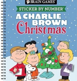 Brain Games - Sticker by Number: A Charlie Brown Christmas