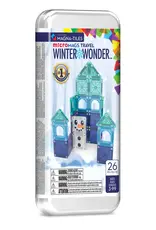 Magna-Tiles Winter Wonder 26-Piece Travel Set