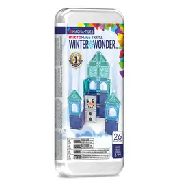 Magna-Tiles Winter Wonder 26-Piece Travel Set