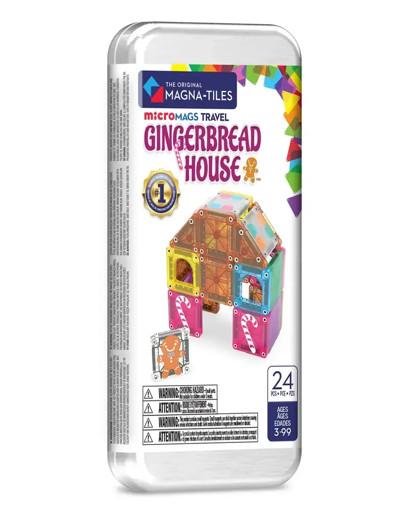 Micromags Gingerbread House 24 Piece Travel Set
