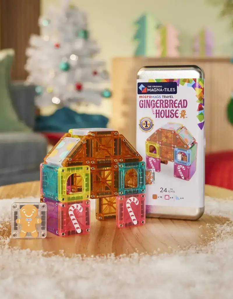 Micromags Gingerbread House 24 Piece Travel Set