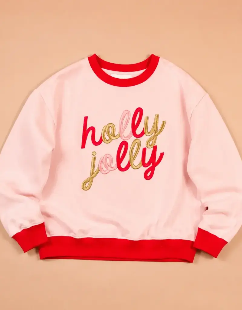Holly Jolly Crew Neck Sweatshirt