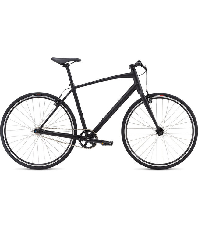 SPECIALIZED Sirrus Single-Speed – Men's Spec 2020 Satin Gloss Black/Black/Back Reflective Medium