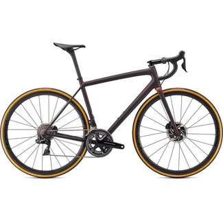 SPECIALIZED Specialized S-Works Aethos - Dura Ace Di2 Satin Carbon/Red Gold Chameleon/Bronze Foil 56