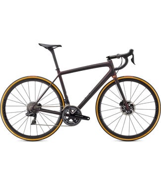 SPECIALIZED Specialized S-Works Aethos - Dura Ace Di2 Satin Carbon/Red Gold Chameleon/Bronze Foil 56