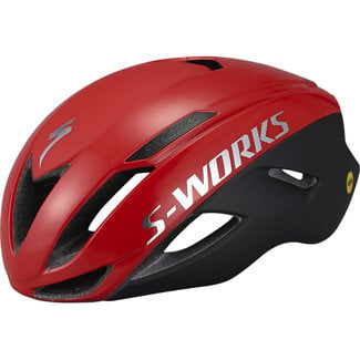 SPECIALIZED Specialized S-Works Evade  Satin/Gloss Flo Red/Chrome M