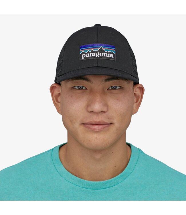 PATAGONIA P-6 Logo LoPro Trucker Hat Black