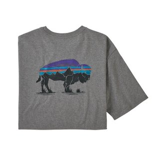 PATAGONIA Patagonia Fitz Roy Bison Responsibili Tee T-Shirt Men's
