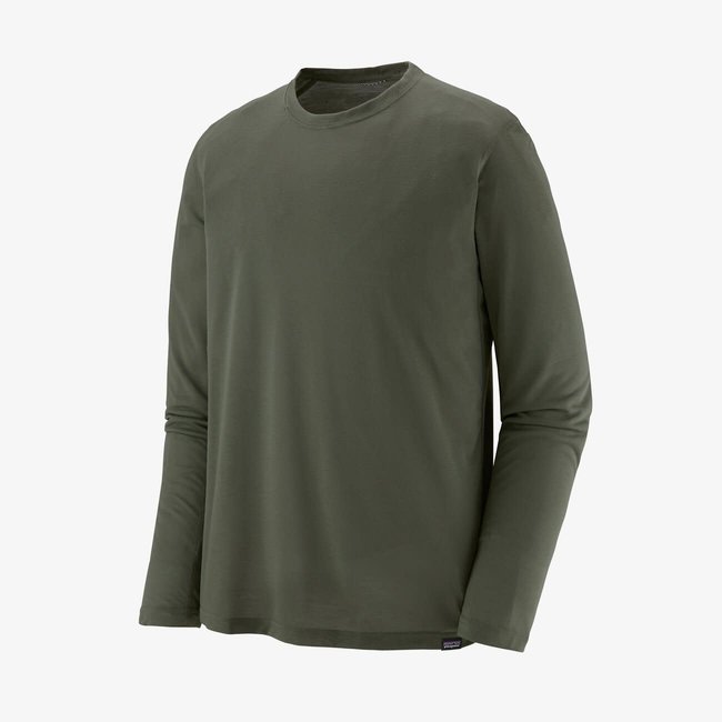 PATAGONIA Long-Sleeved Capilene Cool Trail Shirt Men's  Industrial Green Medium