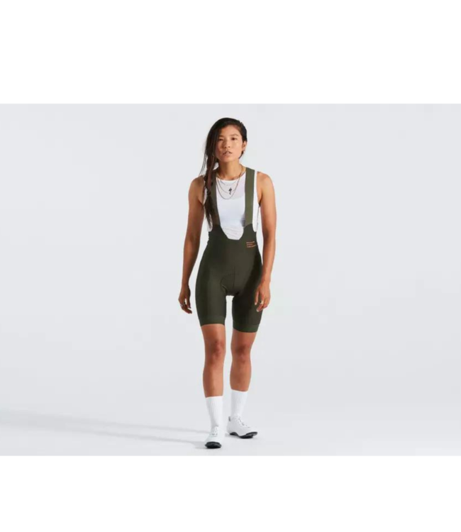 SPECIALIZED Specialized Women's Prime Bib Shorts Dark Moss Green Small