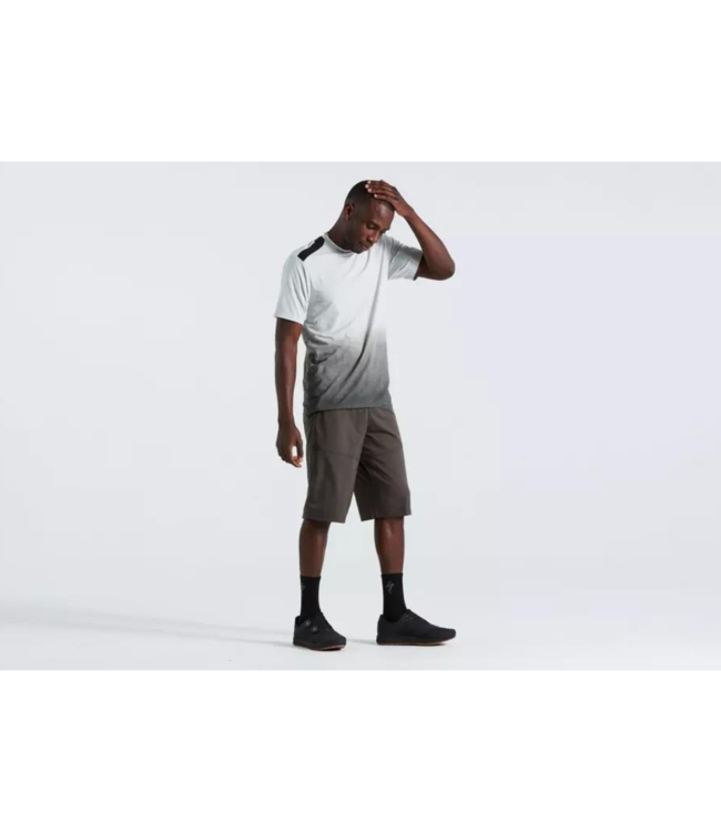 SPECIALIZED Specialized Men's Trail Short Sleeve Jersey Dove Grey Spray Medium