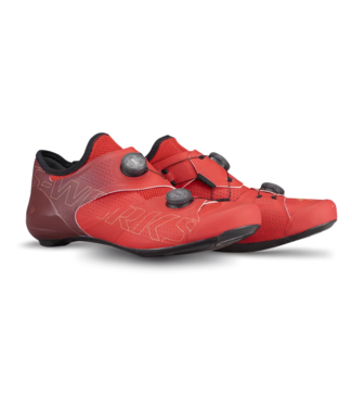 SPECIALIZED Specialized S-Works Ares Road Shoes Flo Red/Maroon 45