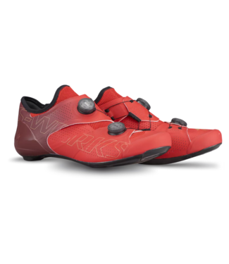 Specialized S-Works Ares Road Shoes Flo Red/Maroon 43 - No