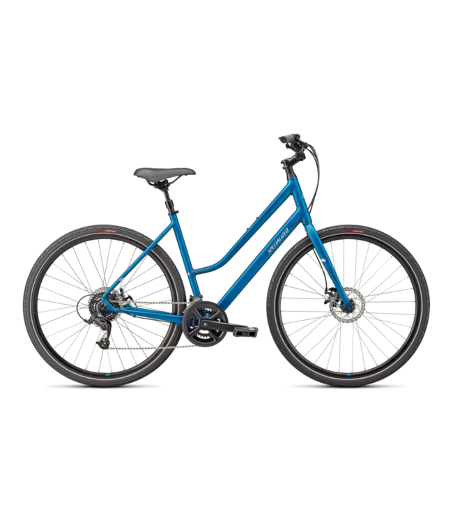 SPECIALIZED Specialized Crossroads 2.0 Step Through Satin Marine Blue / Chrome Medium