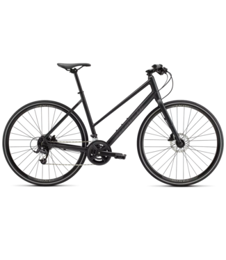 SPECIALIZED Specialized Sirrus 2.0 Step-Through Satin Cast Black / Gloss Black / Satin Black Reflective Small